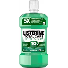 Listerine Total Care, ополаскиватель для ротовой полости, защита зубов и десен, 500 мл | интернет-аптека Farmaco.ua