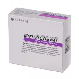 Магния сульфат, ампулы 5 мл, 25%, №10 | интернет-аптека Farmaco.ua
