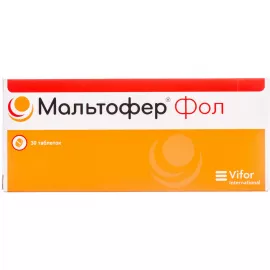 Мальтофер® Фол, таблетки жевательные, №30 | интернет-аптека Farmaco.ua