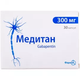 Медитан, капсулы 300 мг, №30 | интернет-аптека Farmaco.ua