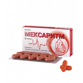 Мексаритм, капсулы 200 мг, №20 (10х2) | интернет-аптека Farmaco.ua