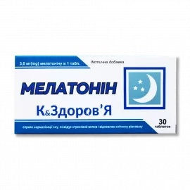Мелатонин К энд здоровье, 200 мг, №30 | интернет-аптека Farmaco.ua