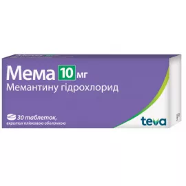 Мема, таблетки покрытые плёночной оболочкой, 10 мг, №30 | интернет-аптека Farmaco.ua