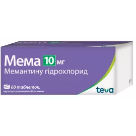 Мема, таблетки вкриті плівковою оболонкою, 10 мг, №60 | интернет-аптека Farmaco.ua