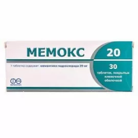 Мемокс 20, таблетки вкриті оболонкою, 20 мг, №30 | интернет-аптека Farmaco.ua
