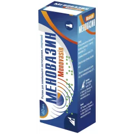 Меновазин, розчин, флакон з механічним розпилювачем, 40 мл | интернет-аптека Farmaco.ua