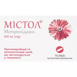 Мистол, суппозитории вагинальные, 500 мг, №10 | интернет-аптека Farmaco.ua
