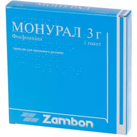 Монурал®, гранули для приготування розчину для перорального застосування, пакет 3 г, №1 | интернет-аптека Farmaco.ua