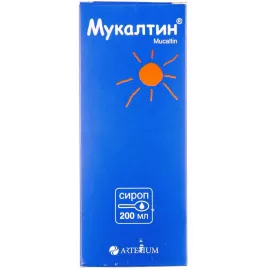 Мукалтин, флакон з мірною ложкою, 200 мл | интернет-аптека Farmaco.ua