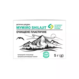 Мумійо очищене пластичне, пакет 5 г | интернет-аптека Farmaco.ua