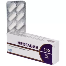 Неогабин 150, капсулы 150 мг, №30 (10х3) | интернет-аптека Farmaco.ua