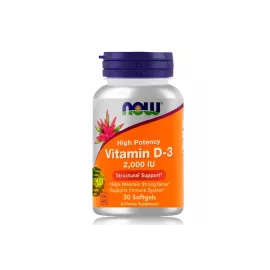 Now Foods Д3, капсулы мягкие, 2000 МЕ, №30 | интернет-аптека Farmaco.ua