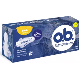 O.b. Extra Defence Normal, тампоны, №16 | интернет-аптека Farmaco.ua