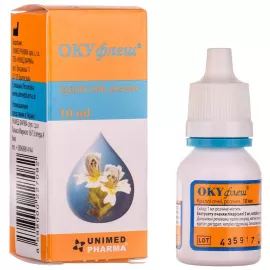 Окуфлеш, краплі очні, флакон 10 мл | интернет-аптека Farmaco.ua