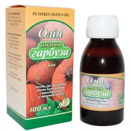 Масло семян тыквы, 100 г | интернет-аптека Farmaco.ua