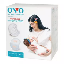 Ovo, вкладыши лактационные одноразовые, №30 | интернет-аптека Farmaco.ua