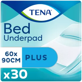 Tena Bed Plus, пелёнки, 60х90, №30 | интернет-аптека Farmaco.ua