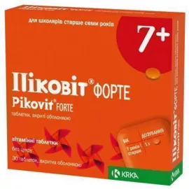 Пиковит® Форте, таблетки покрытые оболочкой, №30 | интернет-аптека Farmaco.ua