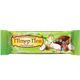 Питер Пен, батончик в молочной кондитерской глазури, 40 г | интернет-аптека Farmaco.ua