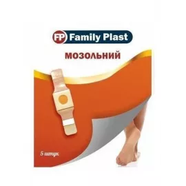Family Plast, пластир мозольний, 2 см х 6 см, №5 | интернет-аптека Farmaco.ua