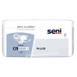 Seni Classic, подгузники для взрослых, размер XL, тип 4, №30 | интернет-аптека Farmaco.ua