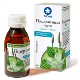 Подорожника сироп, 100 мл | интернет-аптека Farmaco.ua