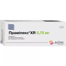 Праміпекс® XR, таблетки пролонгованої дії, 0.75 мг, №30 | интернет-аптека Farmaco.ua