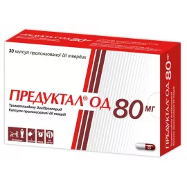 Предуктал® OD, капсули пролонгованої дії, 80 мг, №30 | интернет-аптека Farmaco.ua