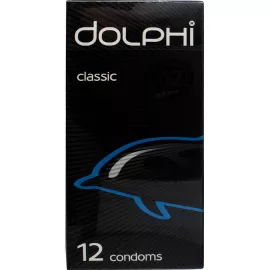 Dolphi, презервативы латексные классические в силиконовой смазке, №12 | интернет-аптека Farmaco.ua