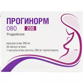 Прогинорм Ово, капсули м'які, 200 мг, №30 | интернет-аптека Farmaco.ua