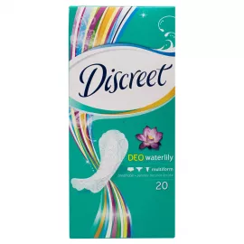 Discreet Deo Water Lily, прокладки щоденні, №20 | интернет-аптека Farmaco.ua