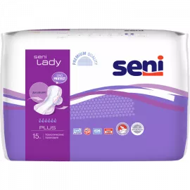 Seni Lady plus, прокладки урологические, №15 | интернет-аптека Farmaco.ua