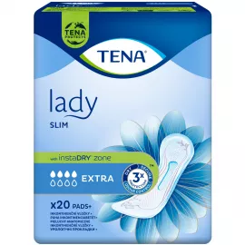 Tena Lady Slim Extra, прокладки урологические, №20 | интернет-аптека Farmaco.ua
