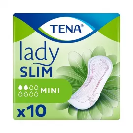 Tena Lady Slim Mini, прокладки урологические, №10 | интернет-аптека Farmaco.ua