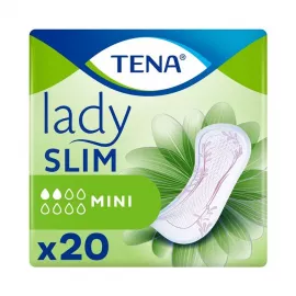 Tena Lady Slim Mini, прокладки урологические, №20 | интернет-аптека Farmaco.ua