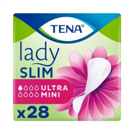 Tena Lady Slim Ultra Mini, прокладки урологічні, №28 | интернет-аптека Farmaco.ua