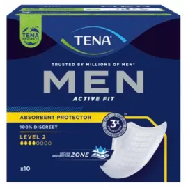 Tena Men Level 2, прокладки урологические для мужчин, №10 | интернет-аптека Farmaco.ua