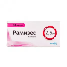 Рамізес, таблетки, 2.5 мг, №30 | Farmaco.ua Рамізес, таблетки, 2.5 мг, №30 | интернет-аптека Farmaco.ua