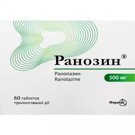 Ранозин, таблетки прологованої дії, 500 мг, №60 (10х6) | интернет-аптека Farmaco.ua