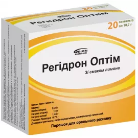 Регидрон Оптим, порошок для орального раствора, пакет 10.7 г, №20 | интернет-аптека Farmaco.ua