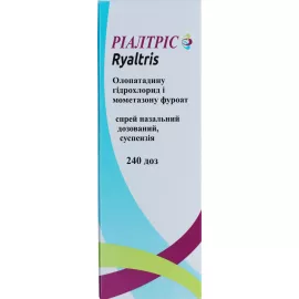 Риалтрис, спрей назальный дозированный, суспензия, флакон 240 доз | интернет-аптека Farmaco.ua