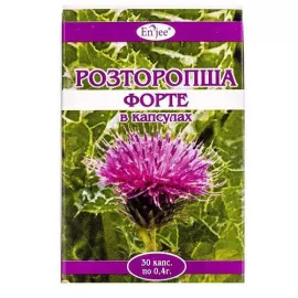 Расторопша Форте, капсулы 0.4 г, №30 | интернет-аптека Farmaco.ua
