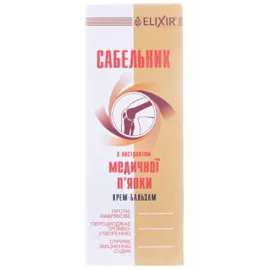 Сабельник с экстрактом медицинской пиявки, крем-бальзам, 75 мл | интернет-аптека Farmaco.ua