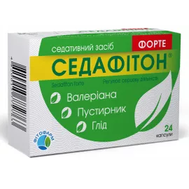 Седафітон Форте, капсули, №24 (6х4) | интернет-аптека Farmaco.ua