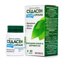 Седасен Форте Органик, капсулы, №20 | интернет-аптека Farmaco.ua