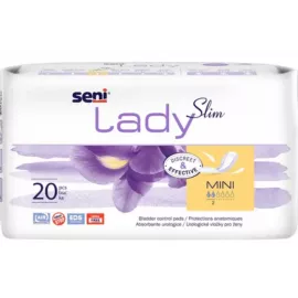 Seni Lady Slim Mini, прокладки урологические, №20 | интернет-аптека Farmaco.ua
