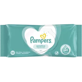 Салфетки Pampers Sensitive, увлажняющие для детей, №52 | интернет-аптека Farmaco.ua
