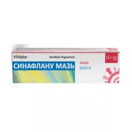 Синафлан, мазь, туба 15 г, 0.025% | интернет-аптека Farmaco.ua