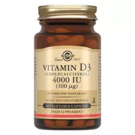 Solgar Витамин Д3, капсулы 4000 МЕ, №60 | интернет-аптека Farmaco.ua