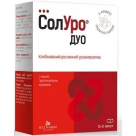 СолУро Дуо, капсули 280 мг + 515 мг, №15 + №15 | интернет-аптека Farmaco.ua